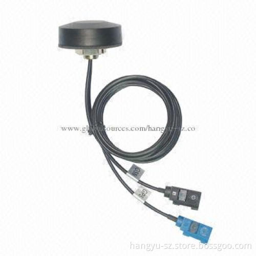 GPS+GSM Combined Antenna with 3 to 5V DC Voltage, 50W Power